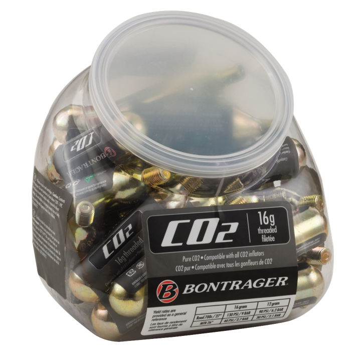 CARTRIDGE BONTRAGER CO2 THREADED 16G