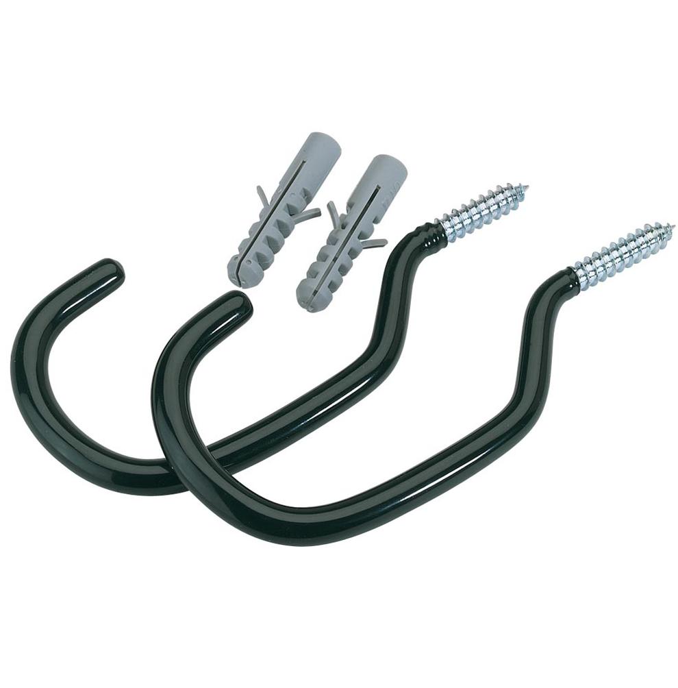 NOSAČ BICIKLA ZA STROP - KUKA /2KOM SET CRNI