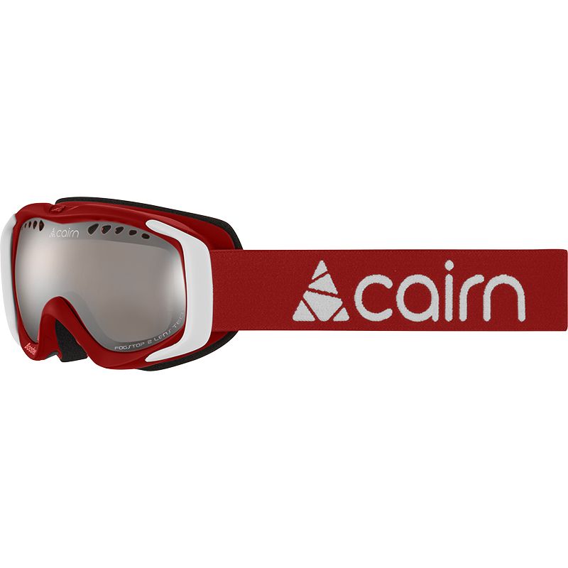 SKI MASKA CAIRN BOOSTER spx 3000 MAT RED MAT WHITE