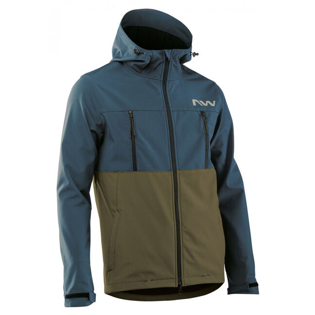 Northwave  EASY OUT  JACKET DEEP BLUE/FOREST GREEN