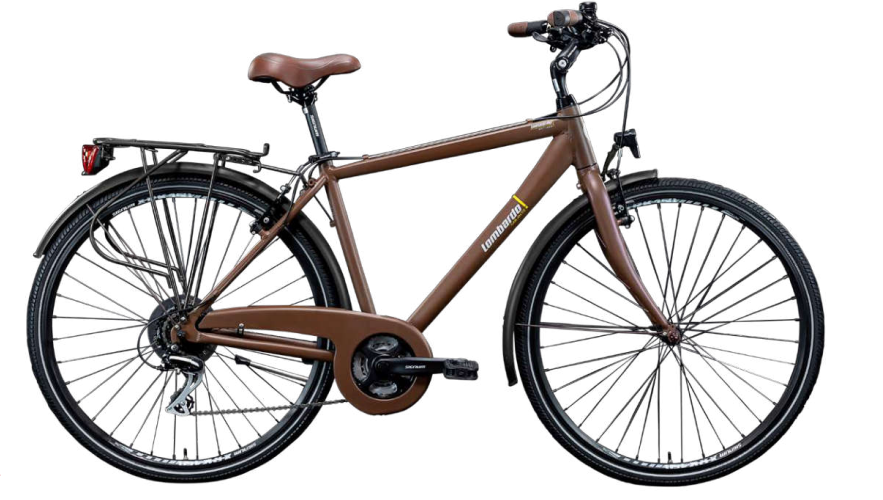 Lombardo TARANTO 400 MAN BROWN/GREY-YELLOW MATT 20