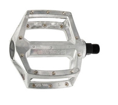 PEDALE MTB ALU 9/16 PIN 102U WELLGO SREBRNE (6PINA